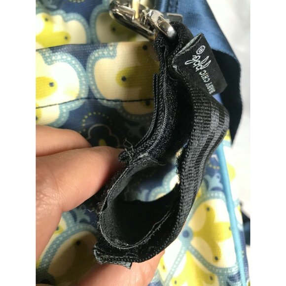 Petunia Pickle Bottom Diaper Majestic Murano Boxy Bag Backpack w/ Valet Clips - Picture 7 of 10